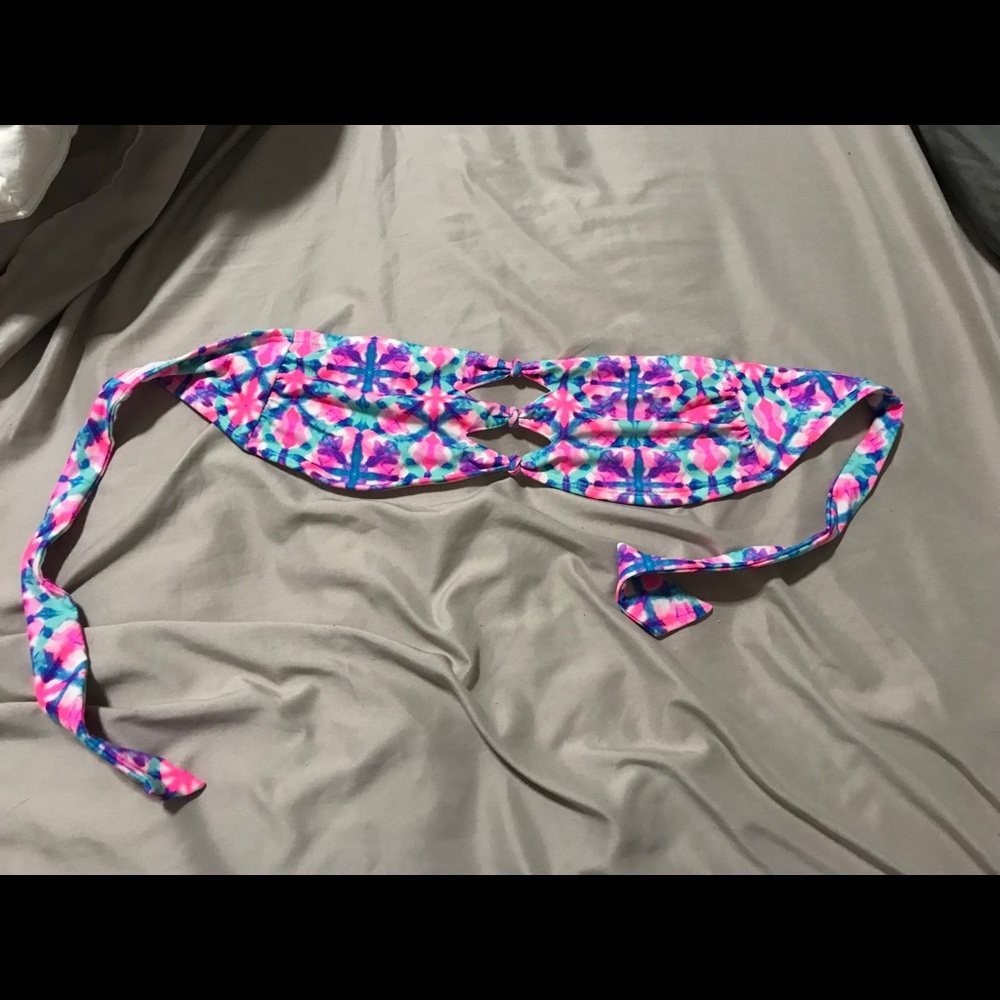 LA Hearts bikini top